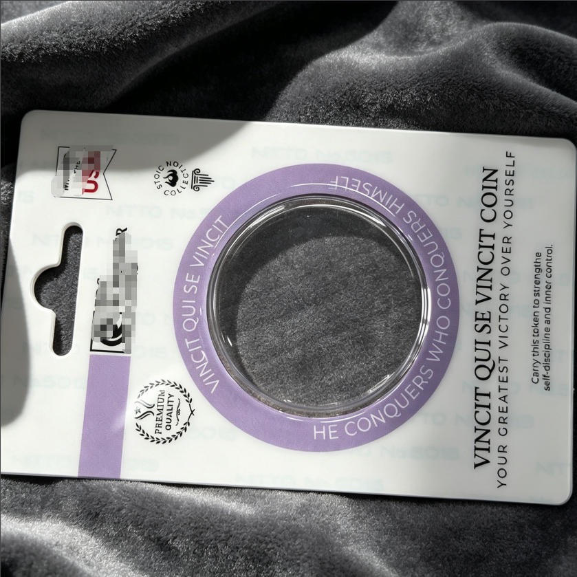 Printed Coin Blister Card Packaging